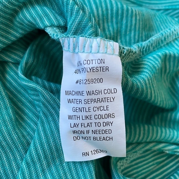 Forever 21 One Shoulder Cotton Striped Tee - Picture 5 of 6